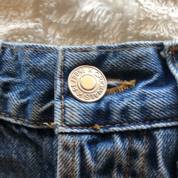 ReDone Originals Denim Shorts - Picture 2 of 7